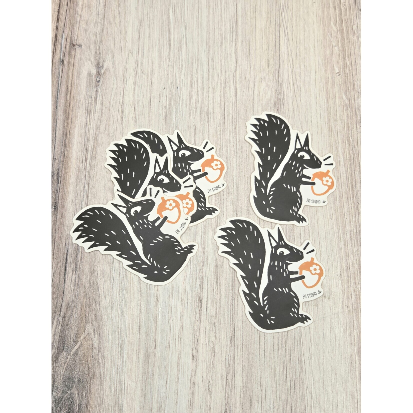Evi Studio Squirrel Sticker
