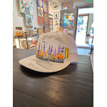We the Trees Wildflower Hat - Flat Bill - White/Gray Camo