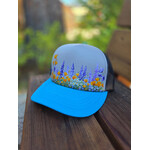 We the Trees Wildflower Hat - Foam Trucker - Blue/Gray/Black - 58cm