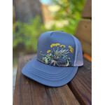 We the Trees Dandelion Hat - Foam Trucker - Gray/Gray - 58cm