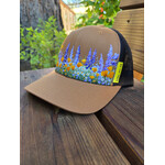 We the Trees Wildflower Hat - Classic Baseball Style - Coffee/Black