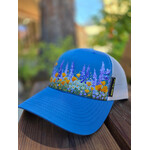 We the Trees Wildflower Hat - Classic Baseball Style - Blue/White