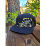 We the Trees Dandelion Hat - Flat Bill -Black