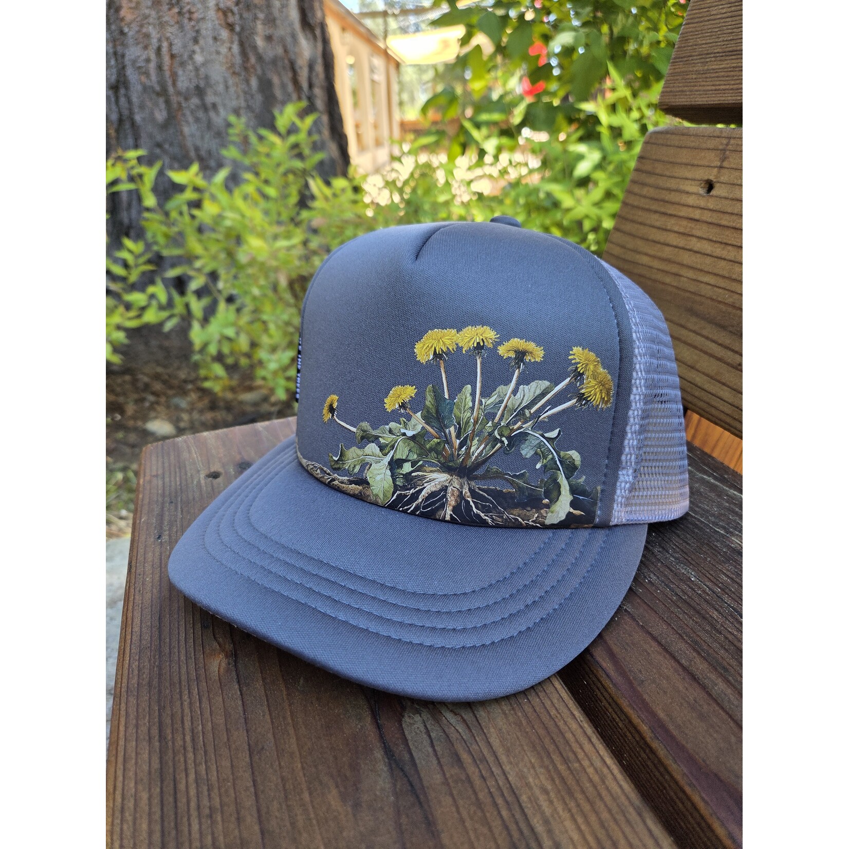 We the Trees Dandelion Hat - Foam Trucker - Gray/Gray - 58cm