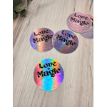 Clairevoyanc Love is Magic Sticker