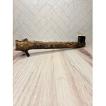 Mary Eastman Tahoe Driftwood Match Holder - with abalone & beads