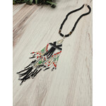 Mary Eastman Triangle Fringe Pendant Necklace