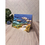 Barbara Mertz "Caribbean Water Colors of Lake Tahoe" - Blank Notecard