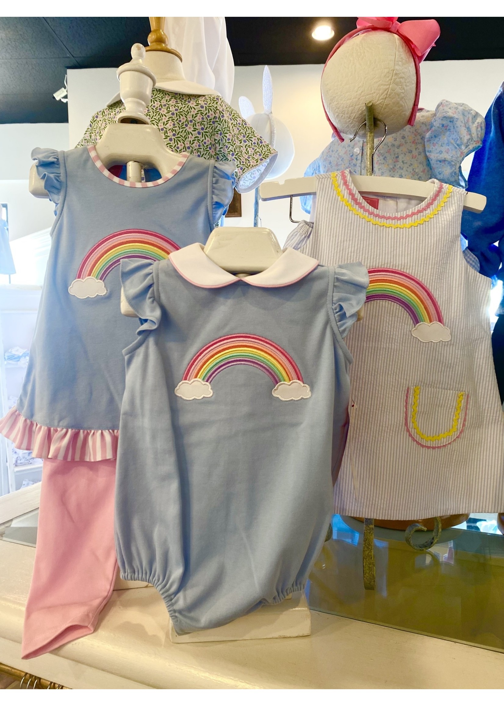 Claire and Charlie Claire & Charlie Rainbow Tunic & Leggings