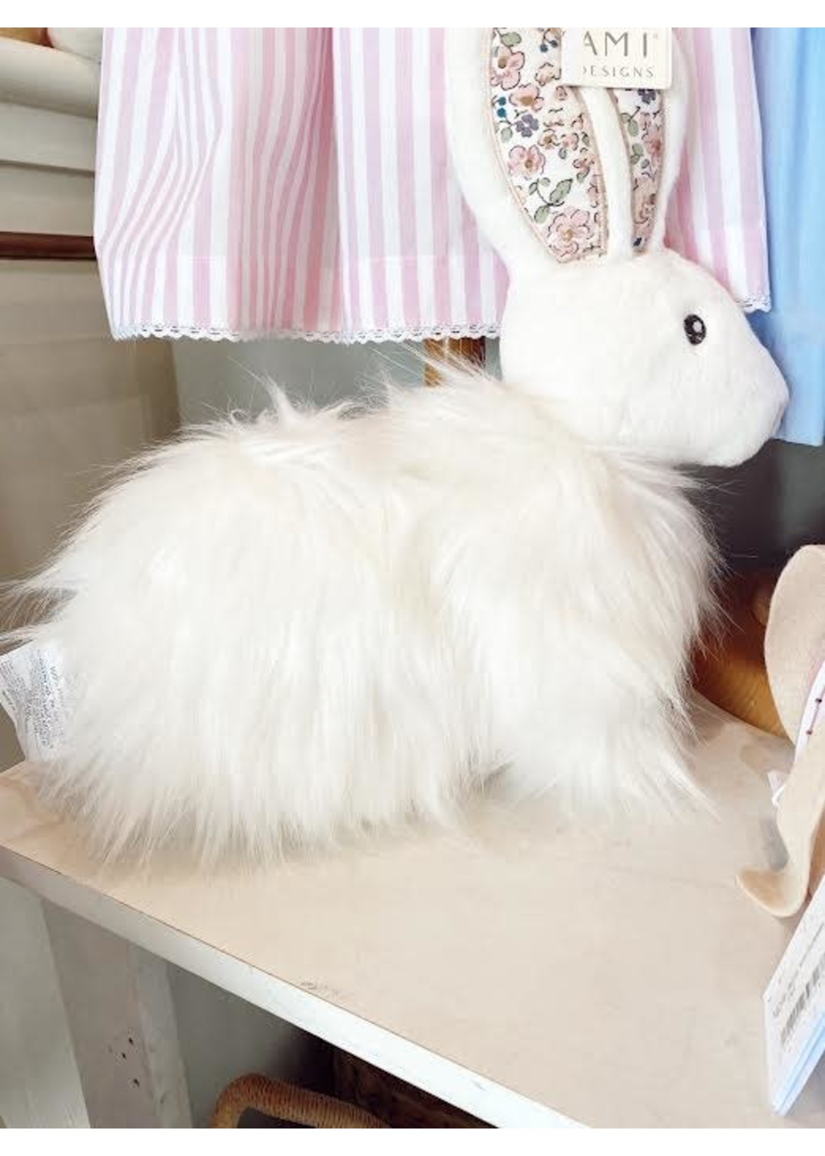 Mon Ami Pillow Bunny - White