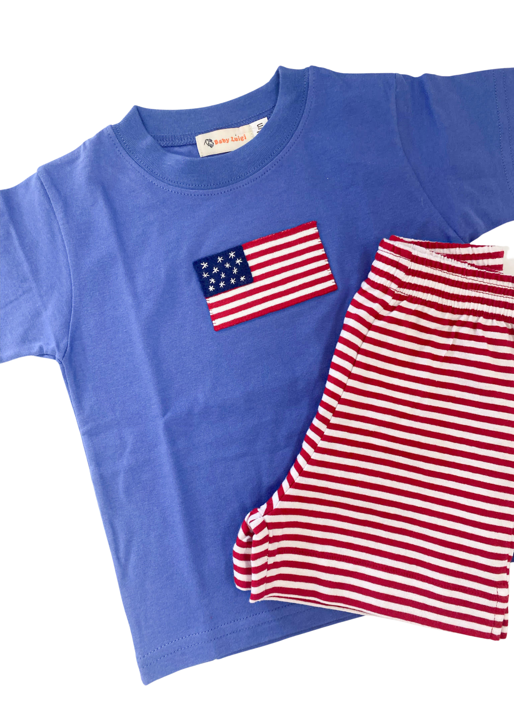 Luigi Luigi S/S T-Shirt - American Flag