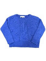 Central Park West CPW Jules Stitch Pullover-Violet