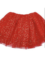 Sparkle Sisters by Couture Clips Red Gold Star Tutu