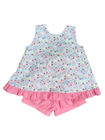 james and lottie Tooty Fruity Collection Mae Swing Short Set