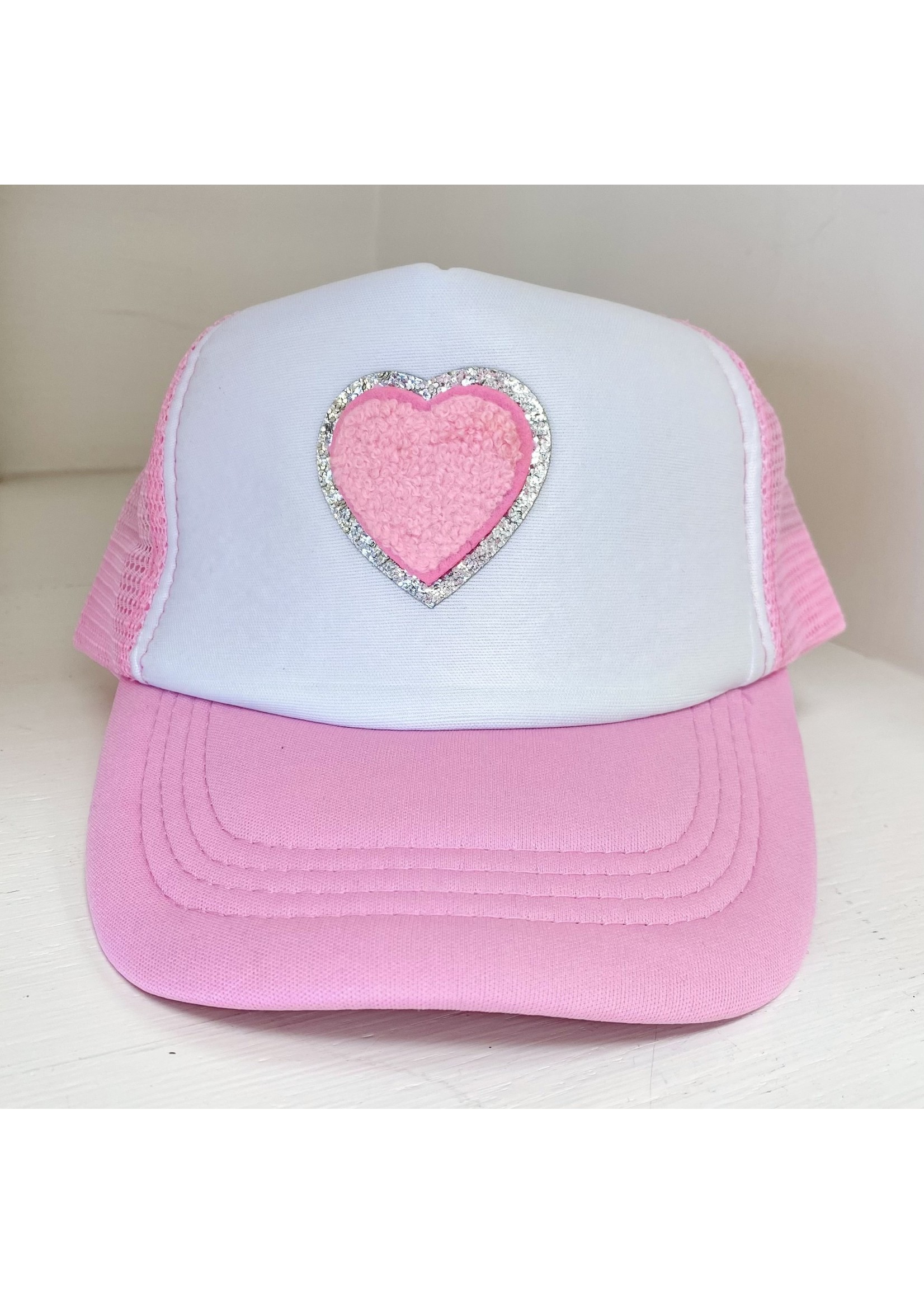 Sweet Wink Heart Patch Trucker Hat