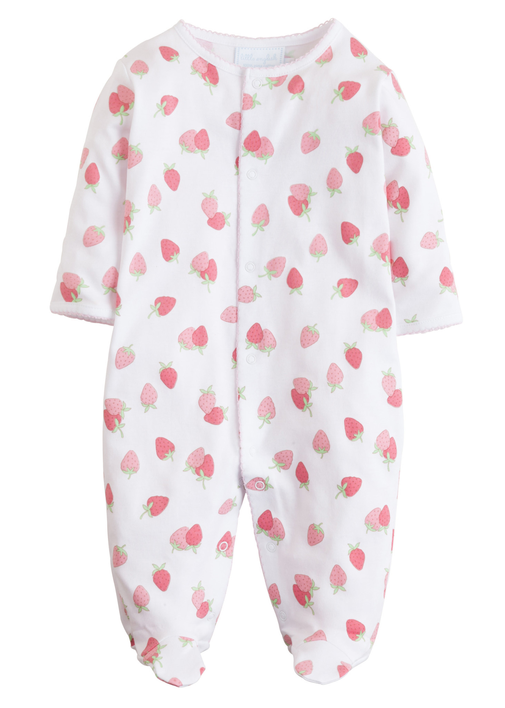 Little English Little English Strawberry Footie S23