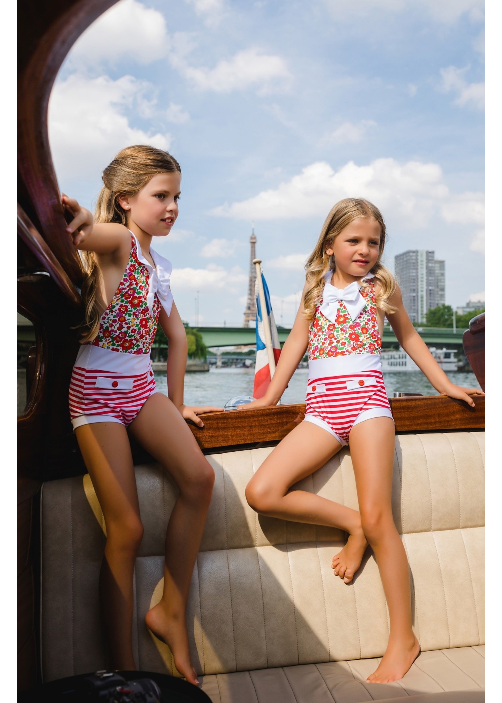 Sal and Pimenta Red Betsy Sailor Swimsuit