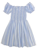 be elizabeth Blue Stripe Caroline Dress *Pre-Order*