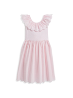 Bella Bliss Pink Seer Stripe Sloane Scalloped Dress