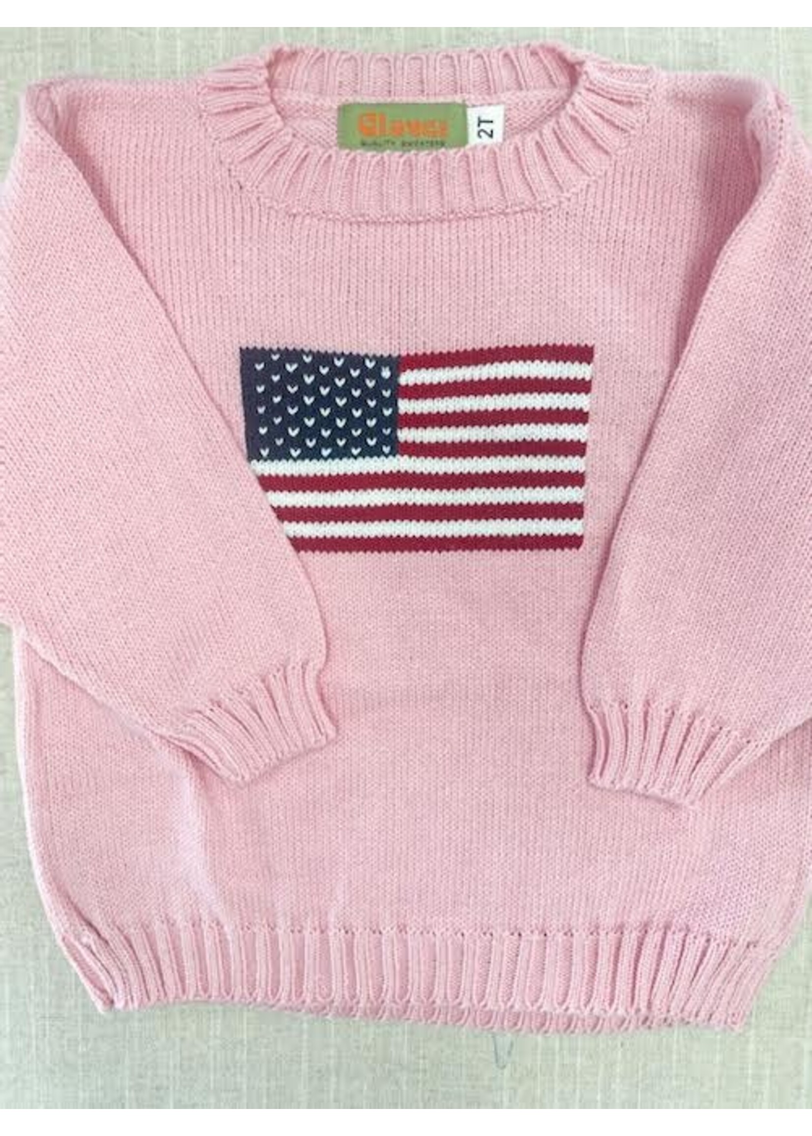 Luigi Crewneck Sweater  - American Flag