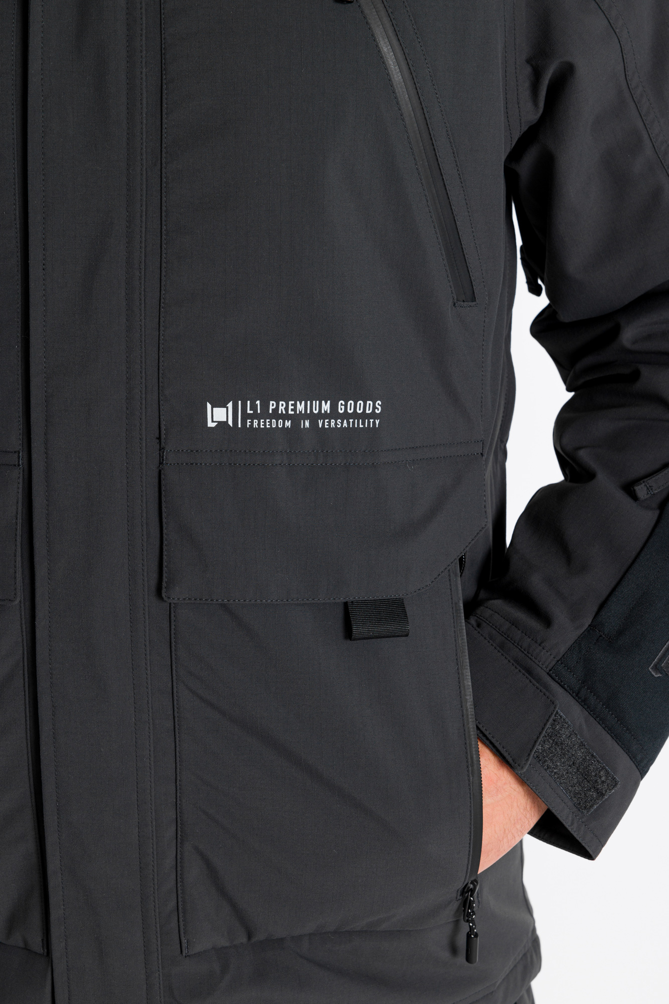 L1 PREMIUM OUTER WEAR スノーボード ウェア M 黒-