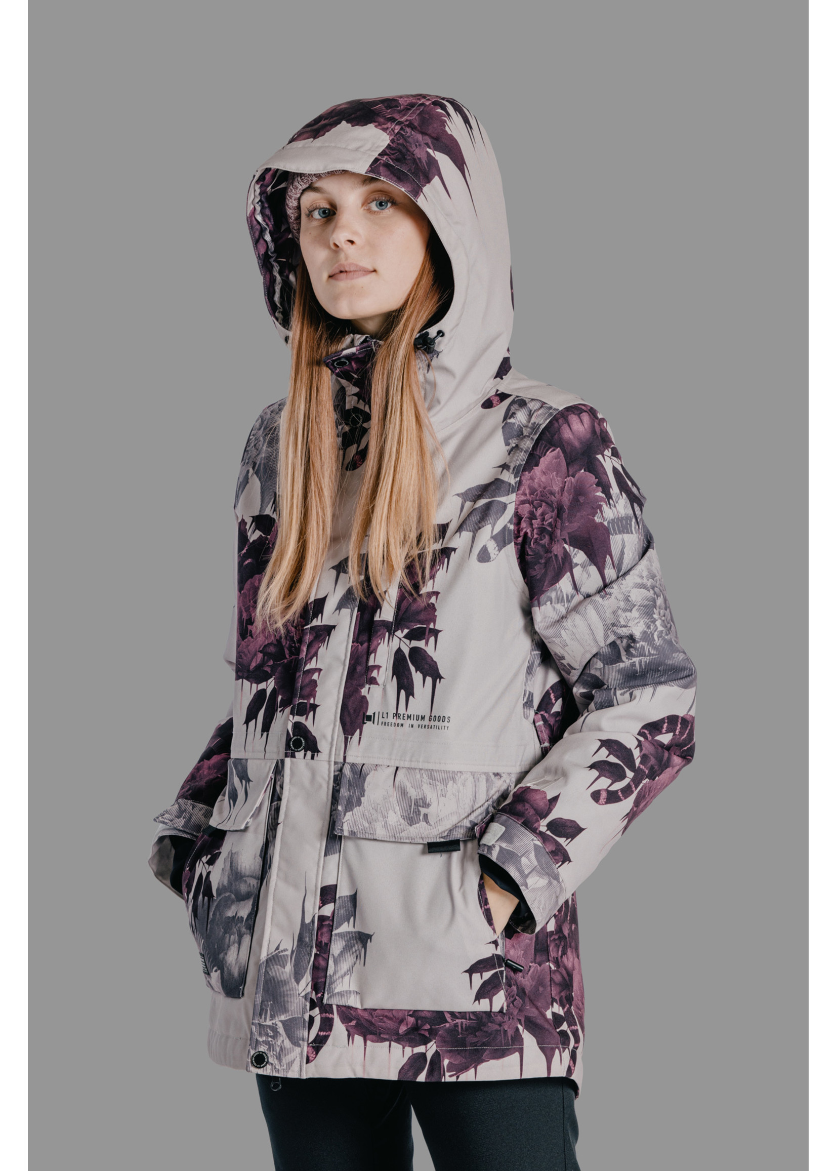 L1 Anwen Jacket - Ghosted Print