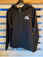 Central Cascade Boardshop Gnarly Shaka Zip Hood - Blk