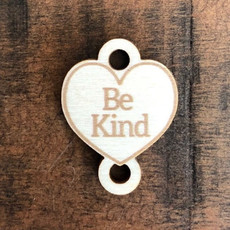 Miscellaneous Birch Wood Garment Tag - Be Kind