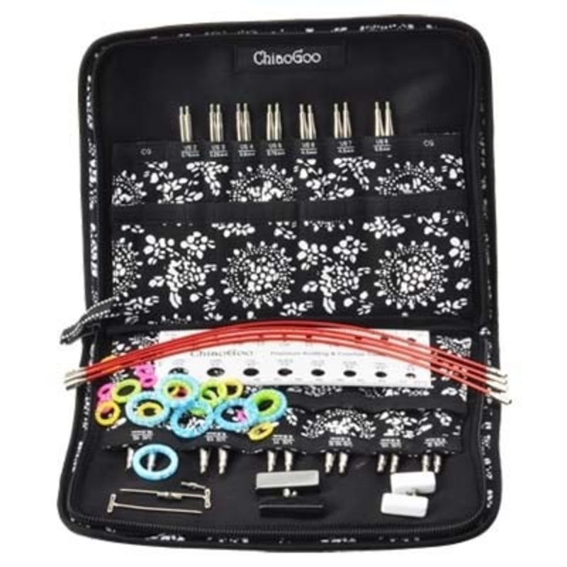 ChiaoGoo ChiaoGoo Interchangeable Set TWIST RedLace 4'' Complete