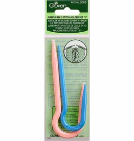 Clover Clover Cable Needle ''U'' Jumbo stitch holder