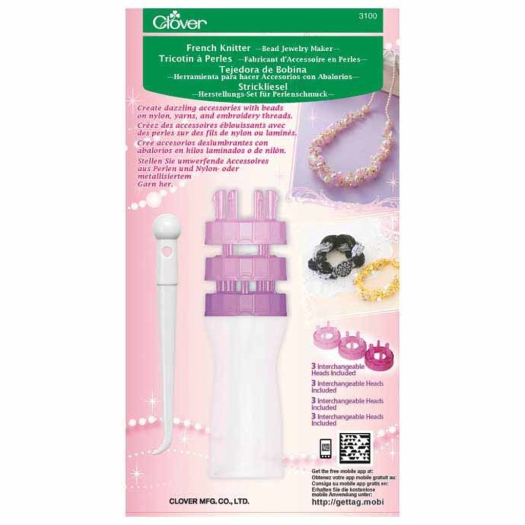 Clover Clover French Knitter - Bead Jewelry