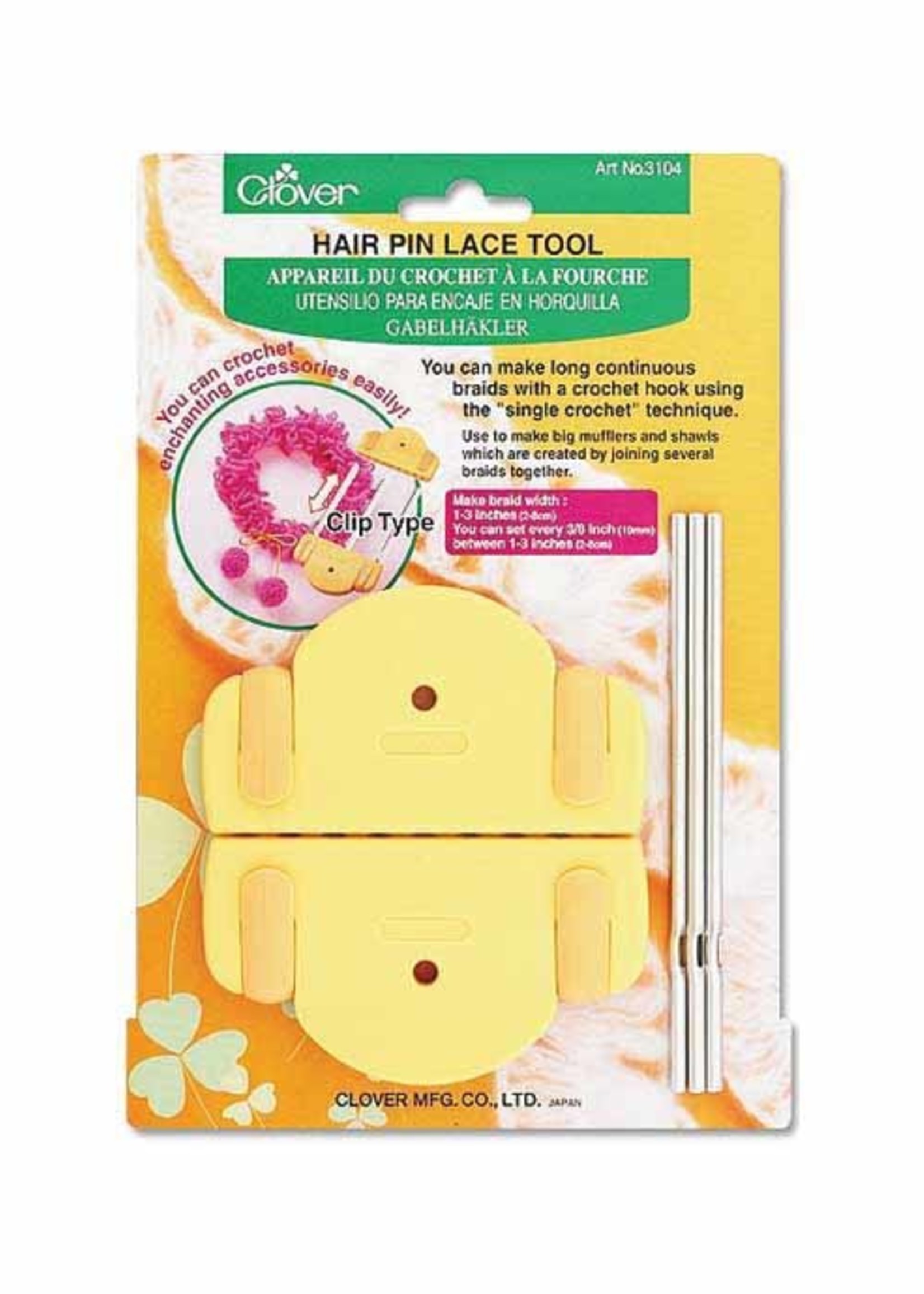 Clover Clover Hair Pin Lace Tool