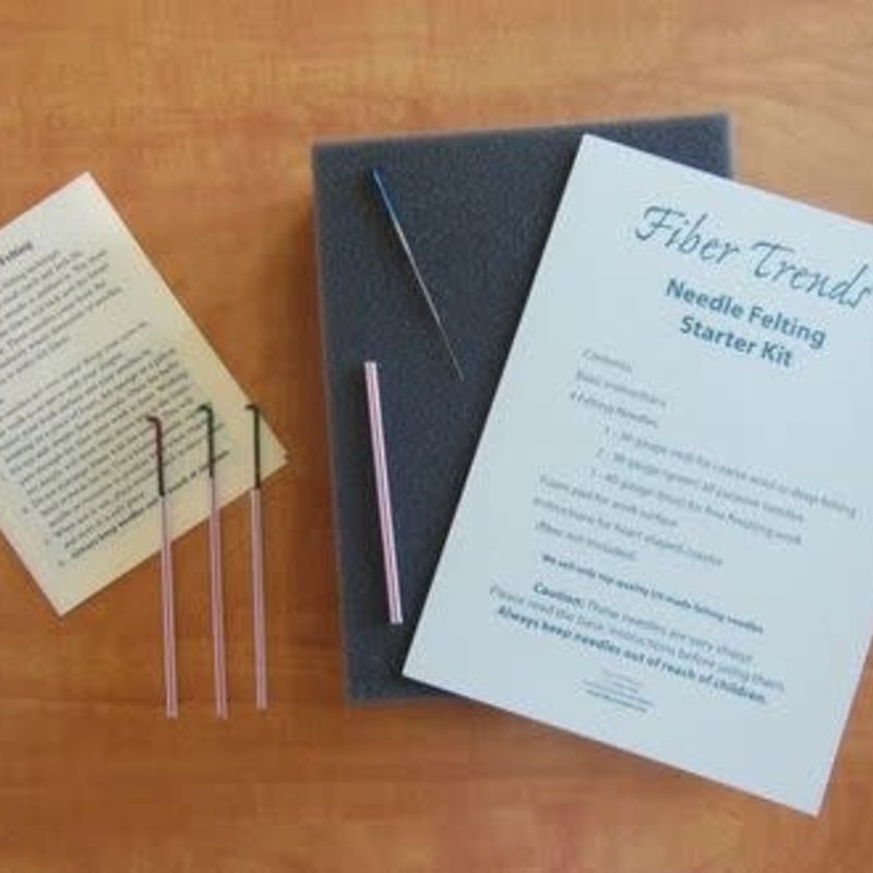 Fiber Trends Fiber Trends Needle Felting Kit - Starter Kit