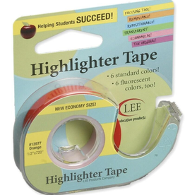 Lee Products Highlighter Tape Orange