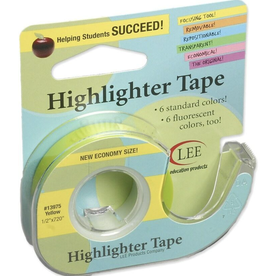 Lee Products Highlighter Tape Yellow