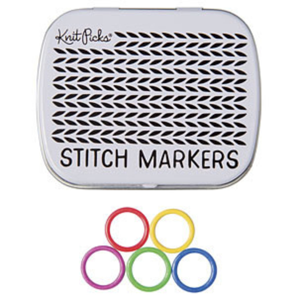 Knit Picks Knit Picks Stitch Markers - Rainbow 30 pack