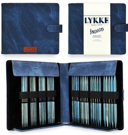 Lykke Needles Lykke Double Pointed Needle Set - 6" Indigo Driftwood Large - Indigo Case