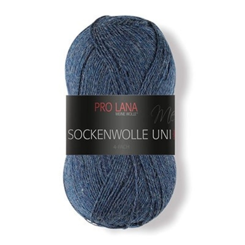 Pro Lana Pro Lana Sockenwolle Uni #408 Medium Blue