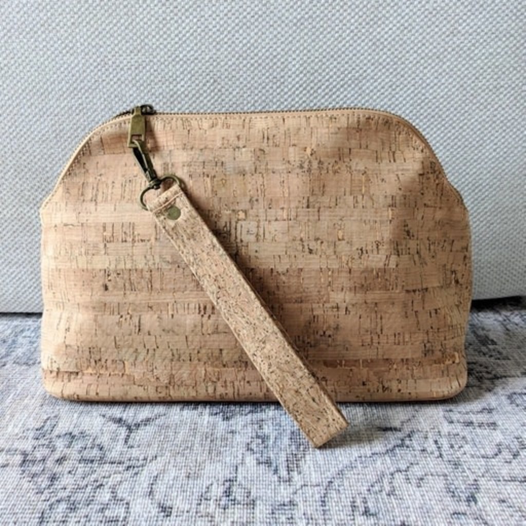 Thread and Maple Thread and Maple Cork Project Bag with Strap