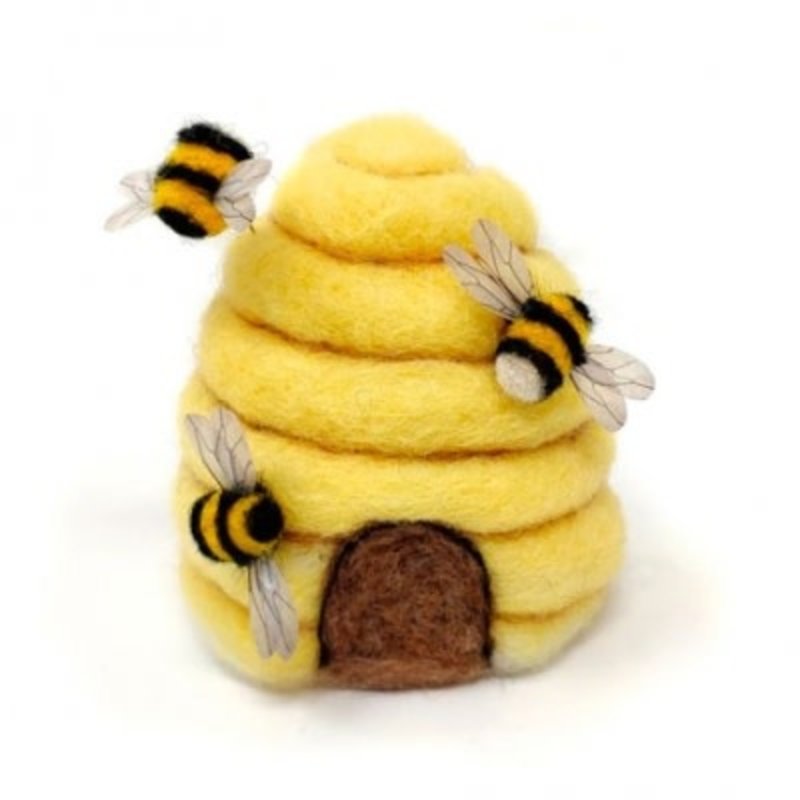 Crafty Kit Co. Needle Felting Kit - Bee Hive