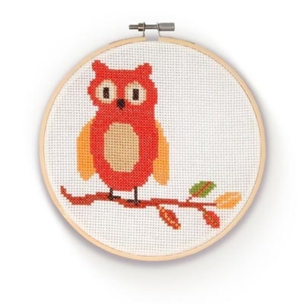 Crafty Kit Co. Cross Stitch Kit - Owl