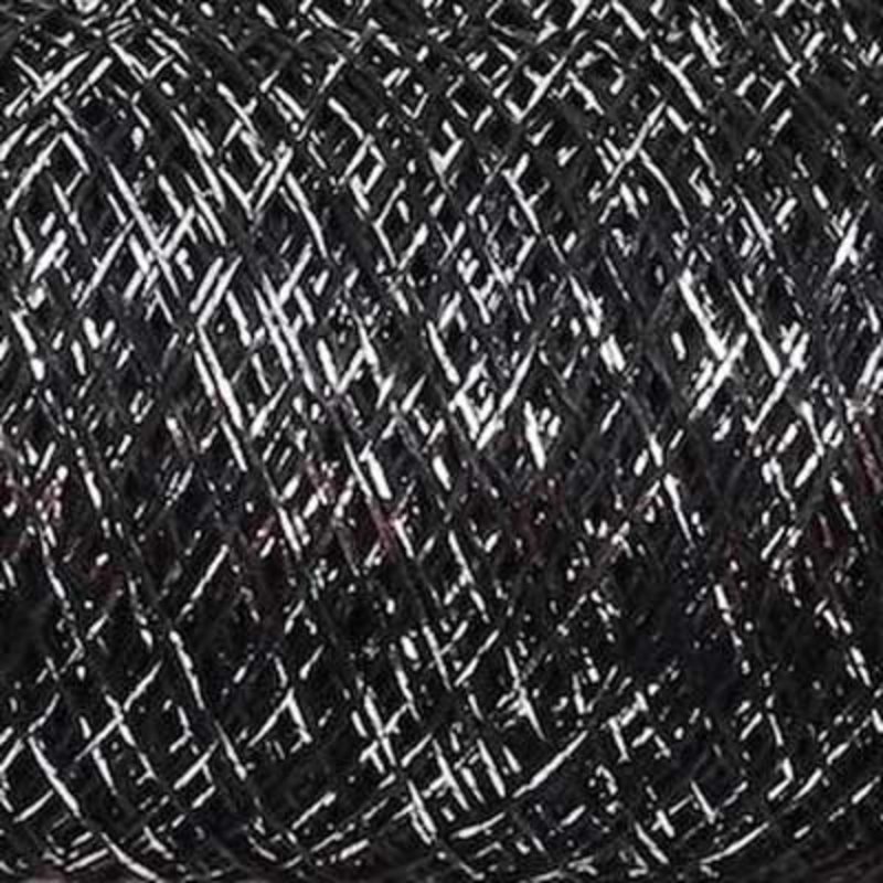 Kremke Soul Wool Kremke Stellaris Metallic Lace - 197 Black Silver