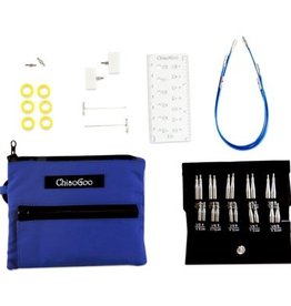 ChiaoGoo ChiaoGoo Shorties Interchangeable Set (3.5 mm - 5 mm) Blue Case
