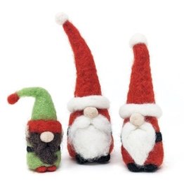 Crafty Kit Co. Needle Felting Kit - Santa Gnomes
