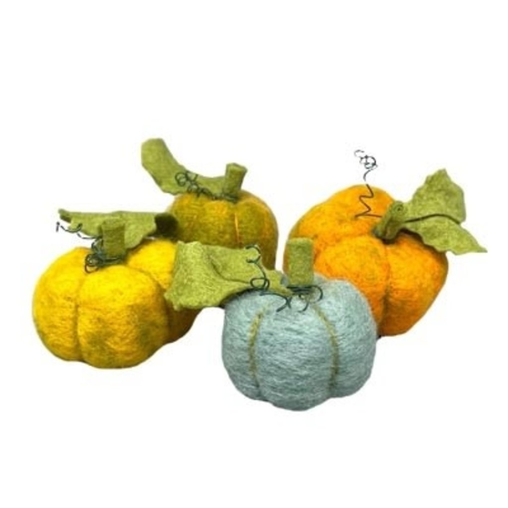 Crafty Kit Co. Needle Felting Kit - Wooly Pumpkins