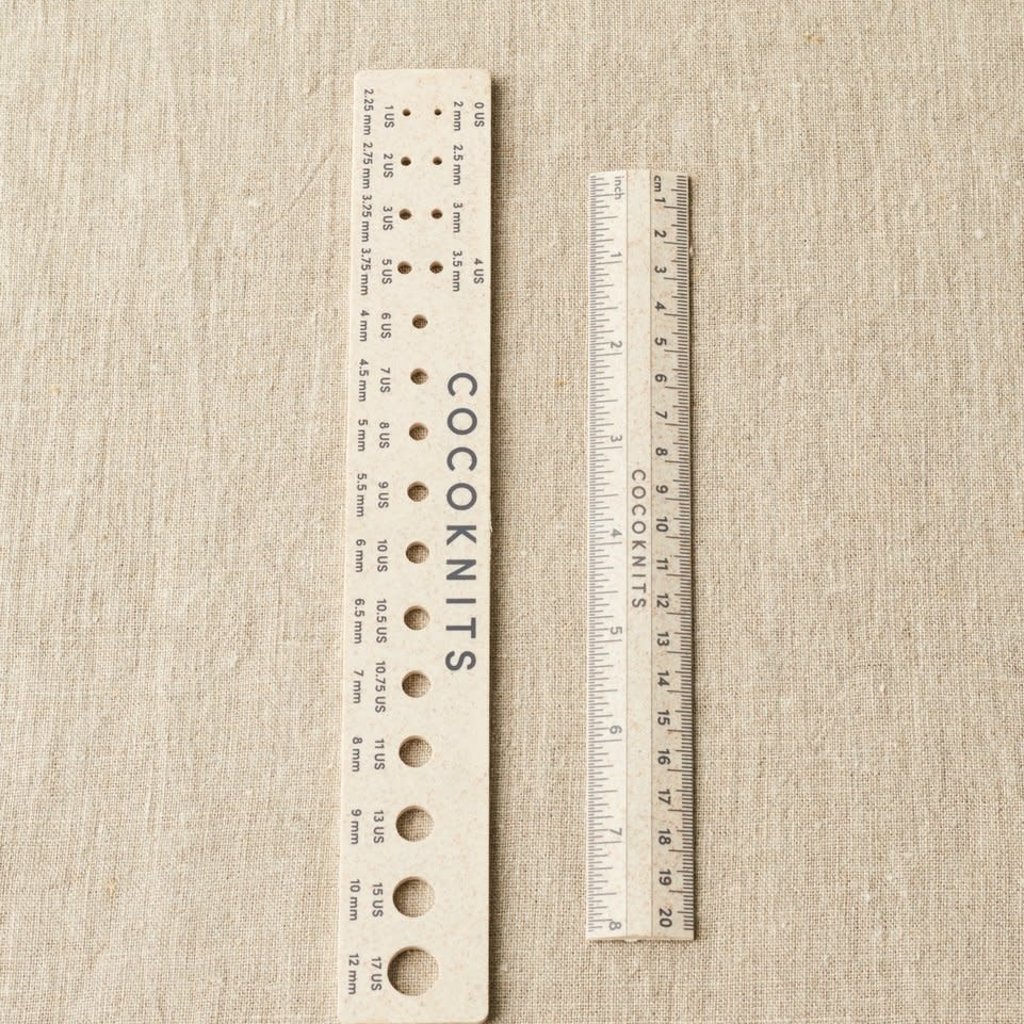 Cocoknits Coco Knits Ruler & Gauge Set