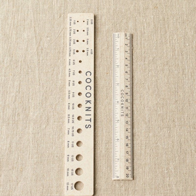Cocoknits Cocoknits Ruler & Gauge Set