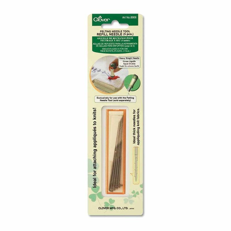 Clover Clover Needle Felting Tool Refill Needle Heavy Weight