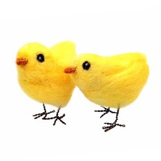 Crafty Kit Co. Needle Felting Kit - Easter Chicks