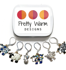 Pretty Warm Designs Pretty Warm Designs - Sheep Locking Stitch Marker